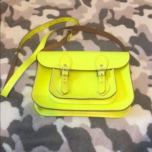 Cambridge Satchel Company - neon satchel bag